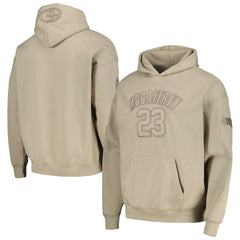 Christian McCaffrey San Francisco 49ers Pro Standard Player Name & Number Pullover Hoodie Tan - NFL
