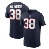 Rhamondre Stevenson New England Patriots Player Name & Number T-Shirt Navy - Nike