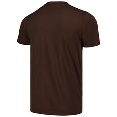 Myles Garrett Cleveland Browns Homage Unisex Caricature Player Tri-Blend T-Shirt Heathered Brown - NFL