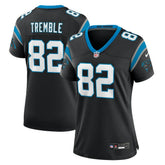 Tommy Tremble Carolina Panthers Women's Team Game Jersey Black - Nike