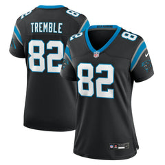 Tommy Tremble Carolina Panthers Women's Team Game Jersey Black - Nike
