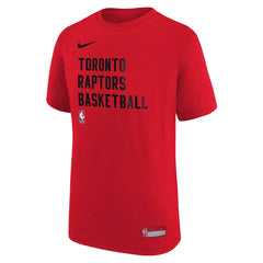 Nike - Toronto Raptors Youth Essential Practice T-Shirt - Red