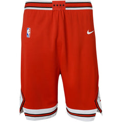 Nike - Chicago Bulls Youth Icon Edition Mesh Performance Swingman Shorts - Red
