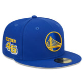 New Era - Golden State Warriors Rally Drive Side Patch 59FIFTY Fitted Hat - Royal