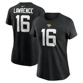 Trevor Lawrence Jacksonville Jaguars Women's Player Name & Number T-Shirt Black - Nike