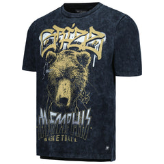 NBA - Memphis Grizzlies The Wild Collective Unisex Tour Band T-Shirt - Black