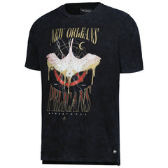NBA - New Orleans Pelicans The Wild Collective Unisex Tour Band T-Shirt - Black