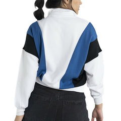 New York Yankees Lusso Women's Malia Quarter-Zip Sweatshirt On Sale