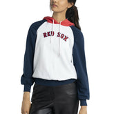 Boston Red Sox Lusso Women's Marlowe Tri-Blend Raglan Pullover Hoodie discount