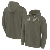 New York Jets Unisex Elements Super Soft Fleece Pullover Hoodie Olive - Fanatics