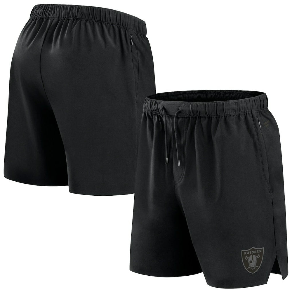 Las Vegas Raiders Front Office Micro Tonal Shorts Black - Fanatics