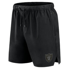 Las Vegas Raiders Front Office Micro Tonal Shorts Black - Fanatics