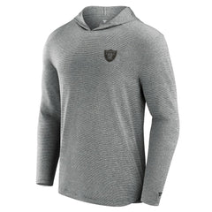 Las Vegas Raiders Front Office Tech Lightweight Hoodie T-Shirt Black - Fanatics