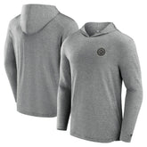 Pittsburgh Steelers Front Office Tech Lightweight Hoodie T-Shirt Black - Fanatics