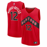 Fanatics - Collin Murray-Boyles Toronto Raptors 2025 NBA Draft First Round Pick Fast Break Replica Jersey - Icon Edition - Red