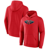 Fanatics - New Orleans Pelicans Primary Logo Pullover Hoodie - Red