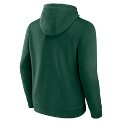 Fanatics - Milwaukee Bucks Primary Logo Pullover Hoodie - Hunter Green