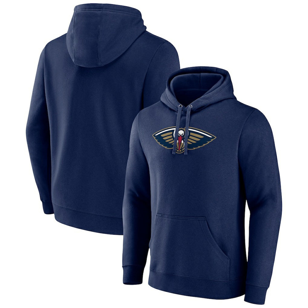 Fanatics - New Orleans Pelicans Primary Logo Pullover Hoodie - Navy