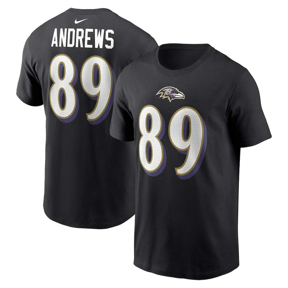 Mark Andrews Baltimore Ravens Player Name & Number T-Shirt Black - Nike