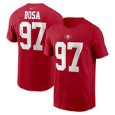 Nick Bosa San Francisco 49ers Player Name & Number T-Shirt Scarlet - Nike