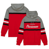 Carolina Hurricanes - Head Coach Pullover Hoodie Red/Gray