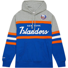 New York Islanders - Head Coach Pullover Hoodie Royal/Gray