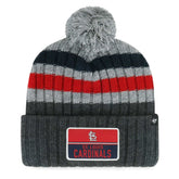 St. Louis Cardinals '47 Stack Cuffed Knit Hat with Pom Online