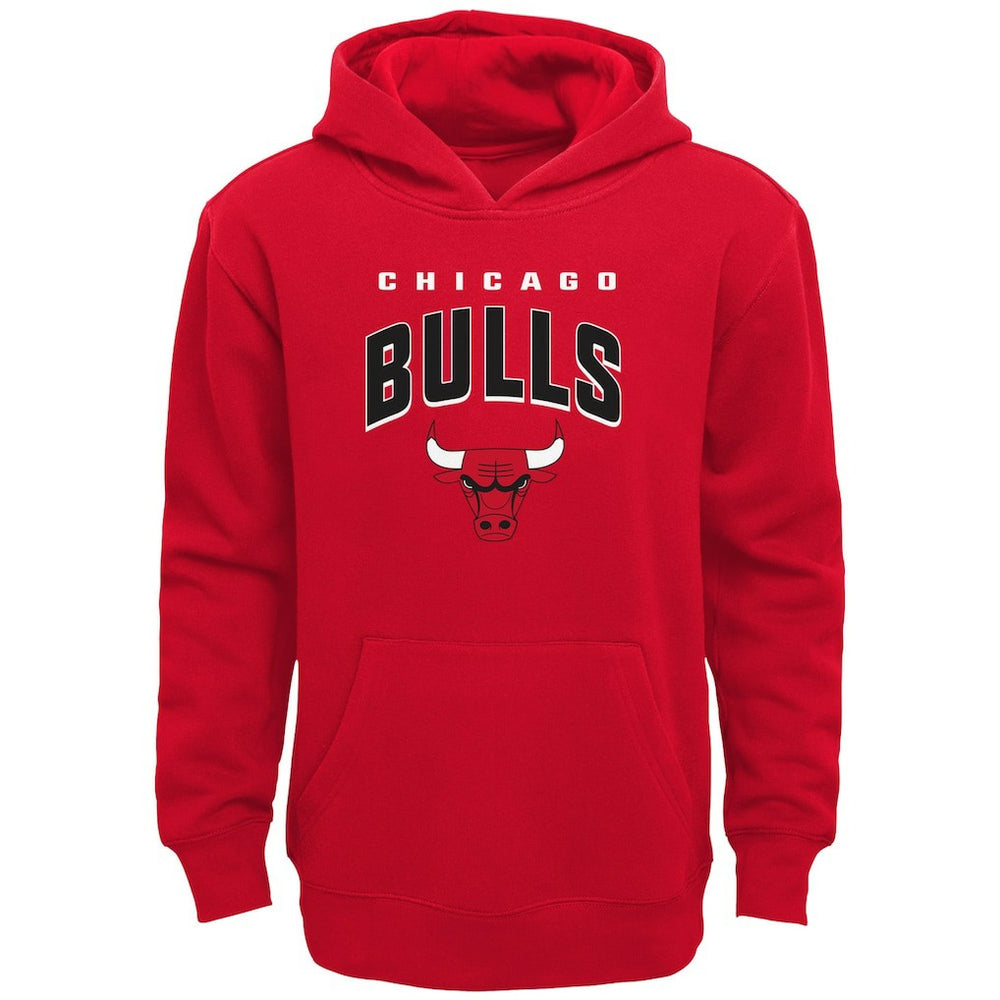NBA - Chicago Bulls Youth Stadium Classic Pullover Hoodie - Red