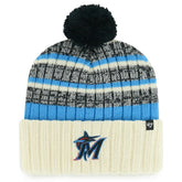 Miami Marlins '47 Tavern Cuffed Knit Hat with Pom Online