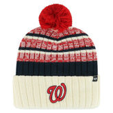 Washington Nationals '47 Tavern Cuffed Knit Hat with Pom Lifestyle