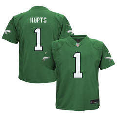 Jalen Hurts Philadelphia Eagles Preschool Game Jersey Kelly Green - Nike