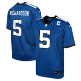 Anthony Richardson Sr. Indianapolis Colts Youth Game Jersey Royal - Nike