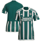 Adidas Manchester United Women's 2023/24 Away Replica Jerseys - Green