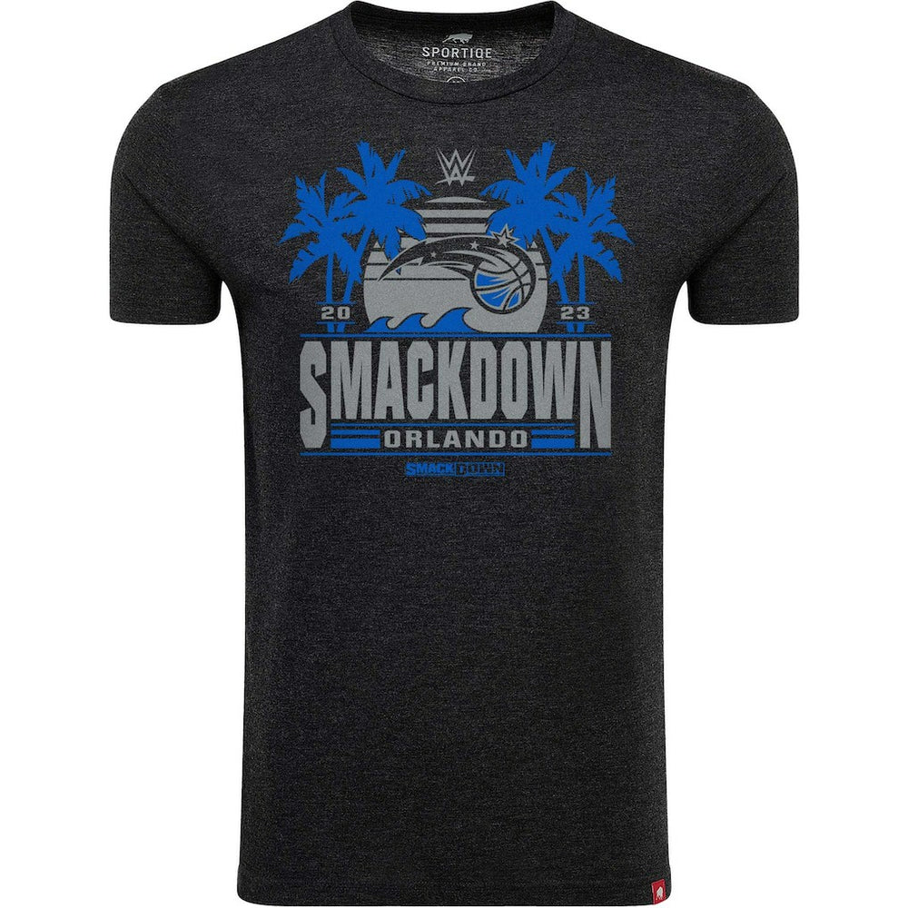 NBA - Sportiqe SmackDown x Orlando Magic Tri-Blend T-Shirt - Black