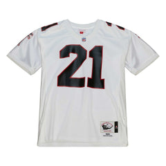 Deion Sanders Atlanta Falcons 1991 Authentic Throwback Retired Player Jersey White - Mitchell & Ness