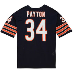 Walter Payton Chicago Bears 1983 Authentic Throwback Retired Player Jersey Navy - Mitchell & Ness