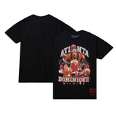 Mitchell & Ness - Dominique Wilkins Atlanta Hawks Hardwood Classics Bling Concert Player T-Shirt - Black