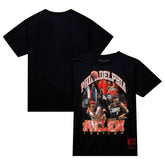 Mitchell & Ness - Allen Iverson Philadelphia 76ers Hardwood Classics Bling Concert Player T-Shirt - Black