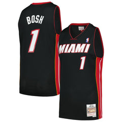 Mitchell & Ness - Chris Bosh Miami Heat 2012/13 Hardwood Classics Swingman Jersey - Black
