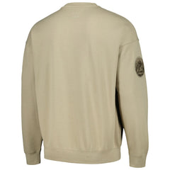 New York Mets Pro Standard Neutral Drop Shoulder Pullover Sweatshirt Clearance