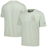 Colorado Rockies Pro Standard Oversized Neutral CJ Dropped Shoulders T-Shirt for sale