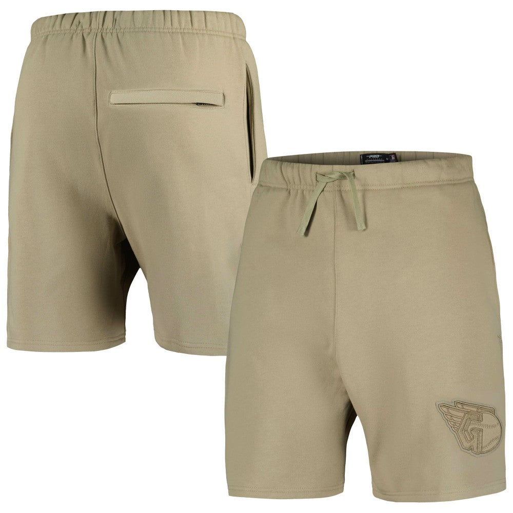 Cleveland Guardians Pro Standard Neutral Fleece Shorts Clearance