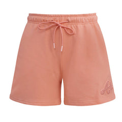Atlanta Braves Pro Standard Women's Neutral Fleece Shorts Lifestyle