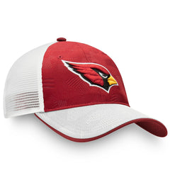 Arizona Cardinals Iconic Defender Trucker Adjustable Hat Cardinal/White - Fanatics
