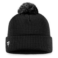 New Orleans Saints Women's Cuffed Knit Hat with Pom Black - Fanatics