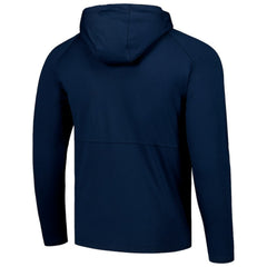 Tampa Bay Lightning - Antigua Spikes Raglan Quarter-Zip Hoodie Heather Navy