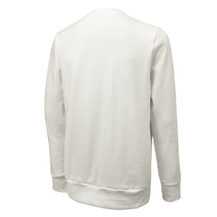 Atlanta Falcons Majestic Threads Unisex Sundays Block Letter Crewneck Pullover Sweatshirt White - NFL