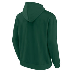 Fanatics - Milwaukee Bucks Unisex Elements Super Soft Fleece Pullover Hoodie - Hunter Green