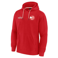 Fanatics - Atlanta Hawks Unisex Elements Super Soft Fleece Pullover Hoodie - Red