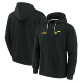 Fanatics - Utah Jazz Unisex Elements Super Soft Fleece Pullover Hoodie - Black